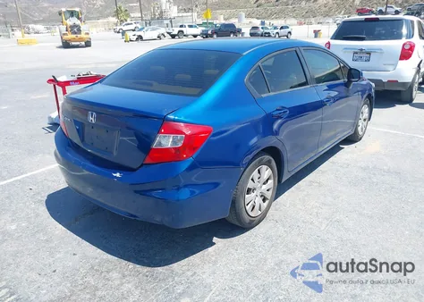 2012 Honda Civic Lx from USA, damaged, VIN 2HGFB2F5XCH506939
